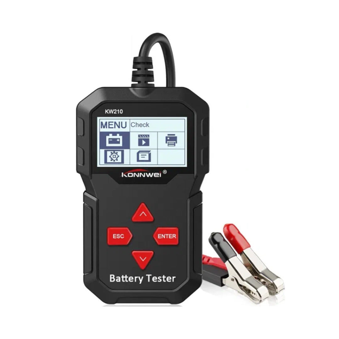 Тестер за акумулатор Konnwei, Напрежение 12V, Входно напрежение, 8V-16V